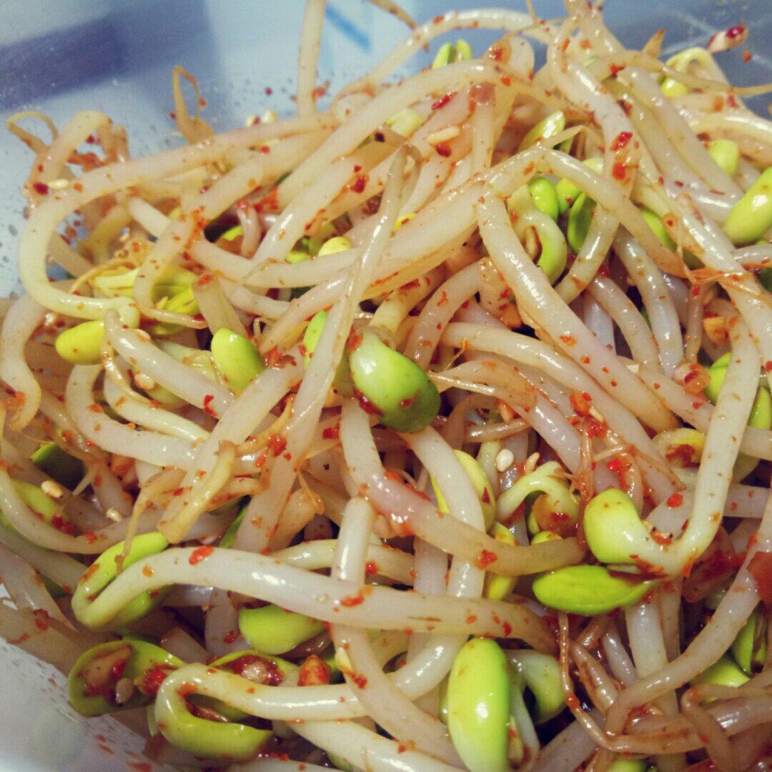 爽口拌豆芽