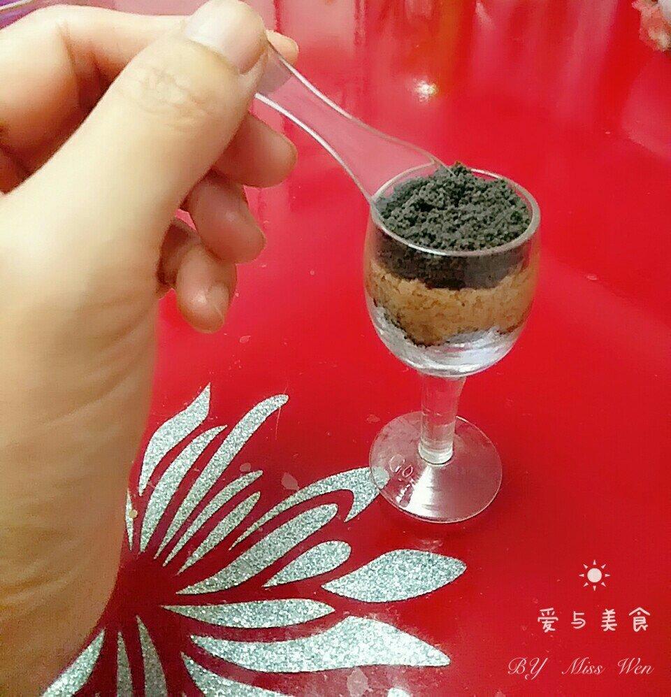盆栽巧克力慕斯杯