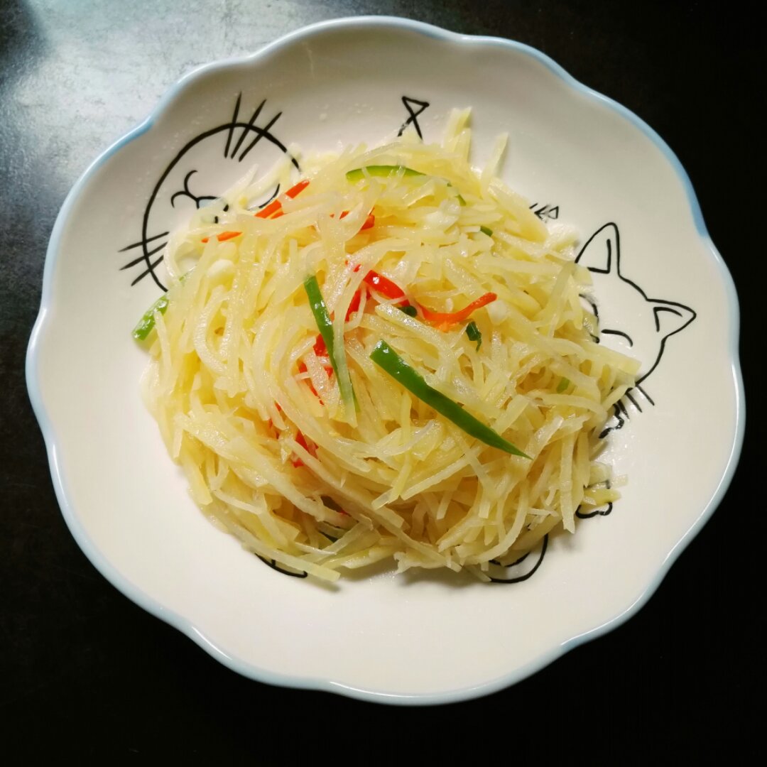 凉拌土豆丝