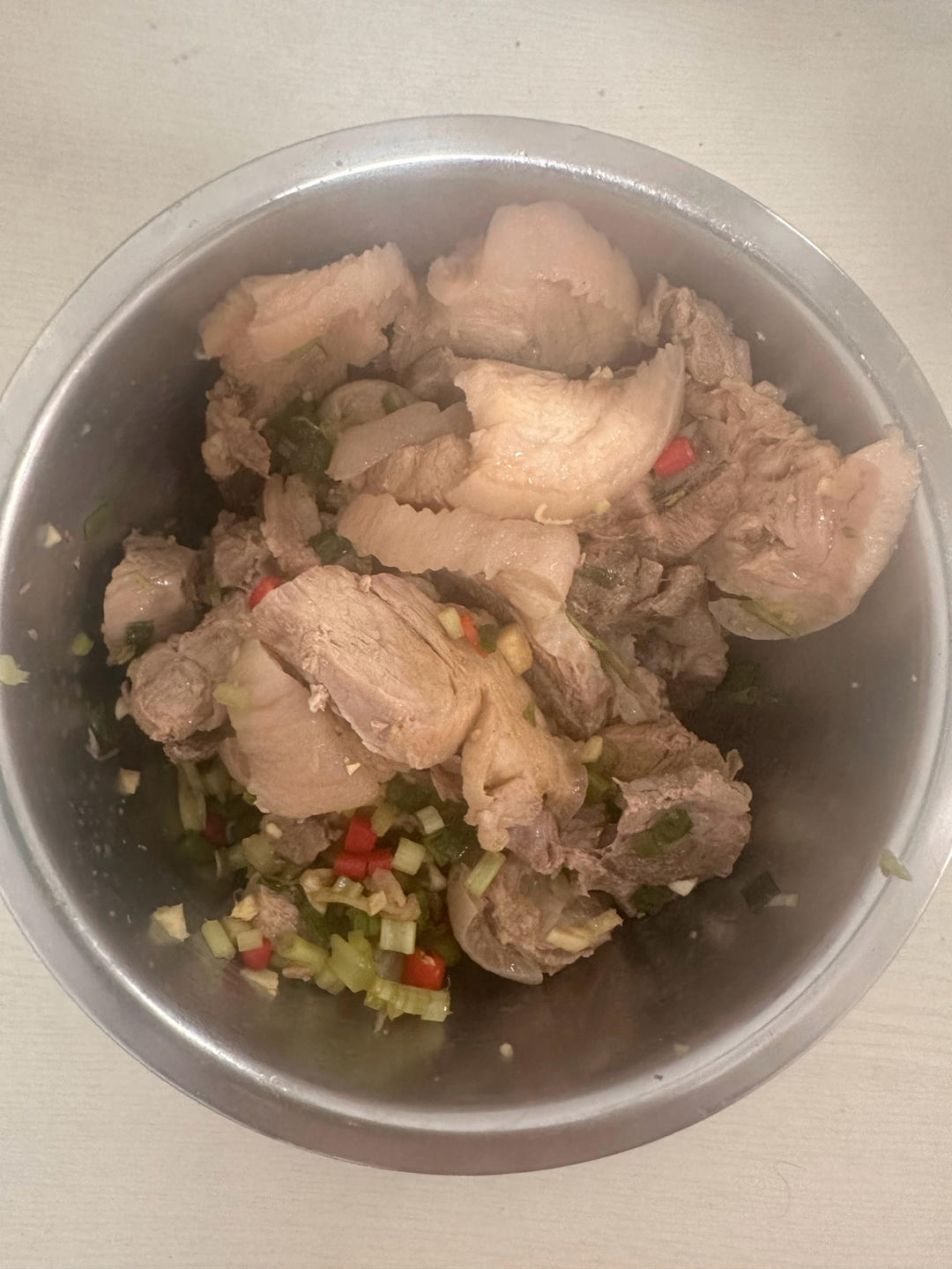 凉拌肘子肉