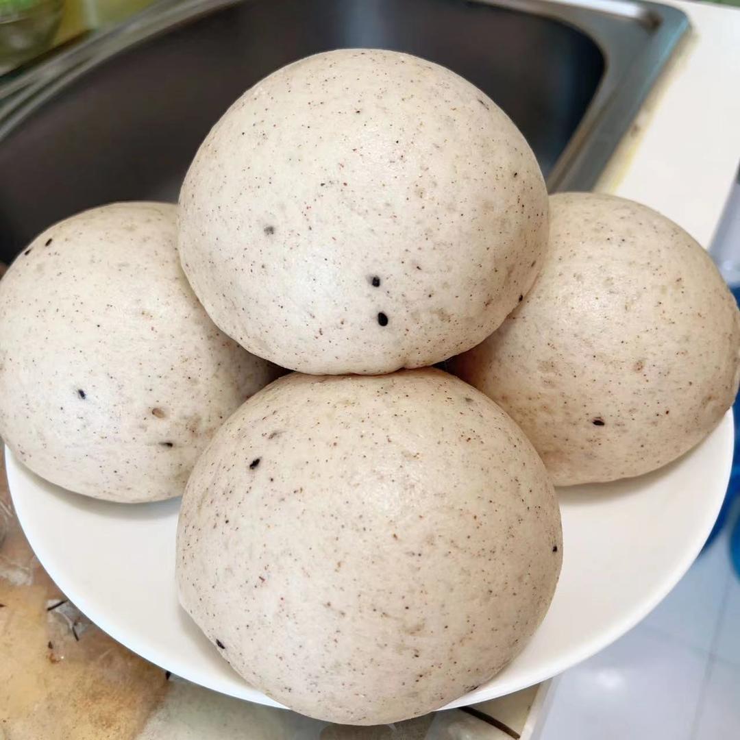 五黑粉小麦馒头