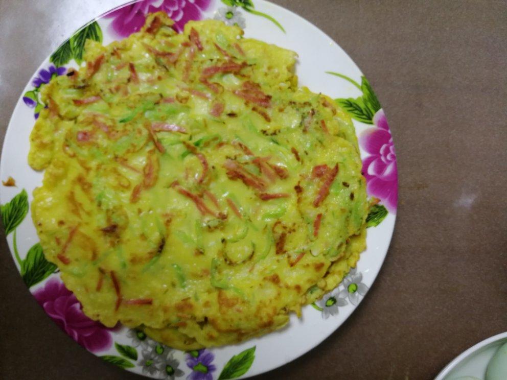 西葫芦鸡蛋饼