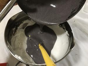 蒸黑米糕 蒸黑米蛋糕 蛋奶香 超松软的做法 步骤15