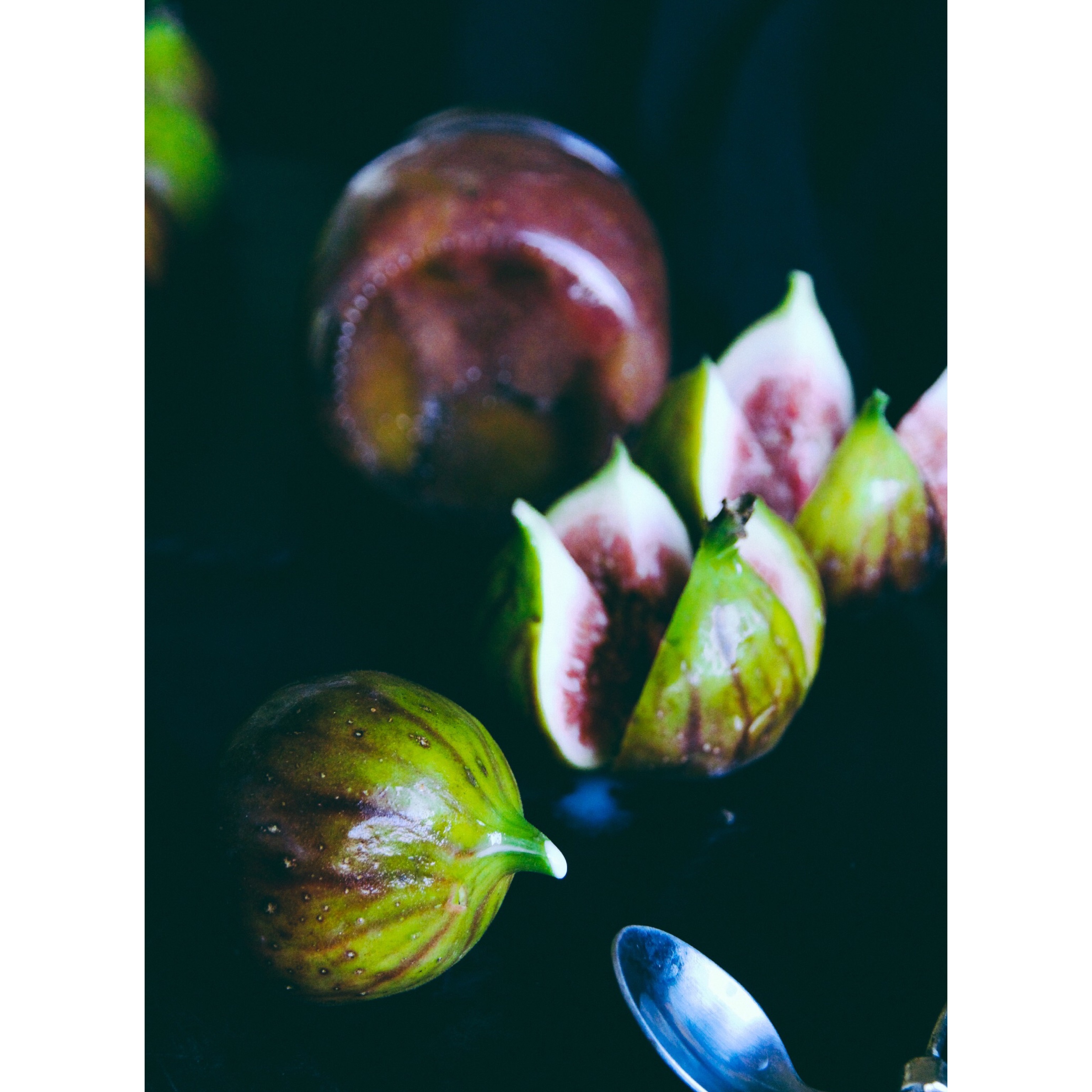 热烤无花果佐红酒肉桂糖蜜（可作牛排配菜）