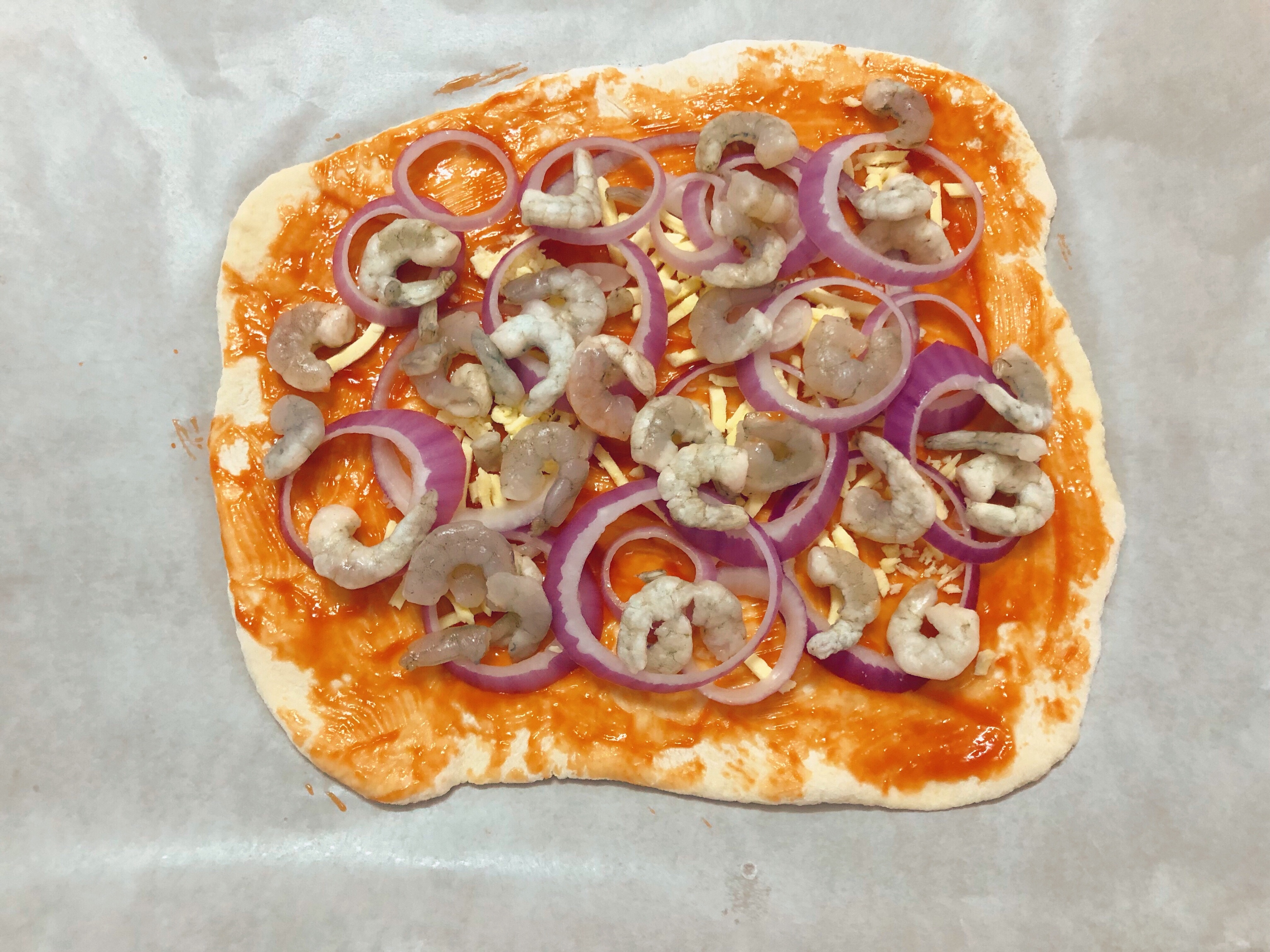 意式薄底披萨皮，不用揉面、方法简单的做法