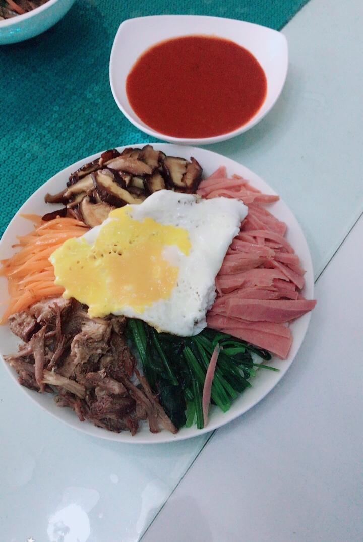 不用石锅的韩式拌饭