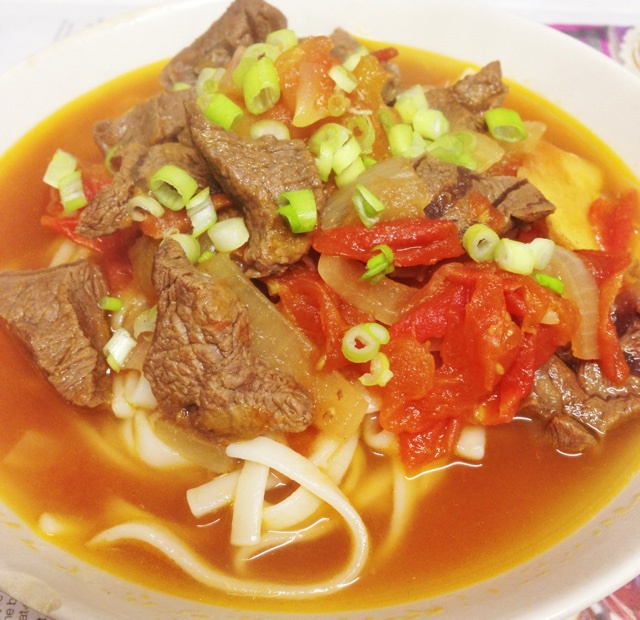 番茄牛肉面