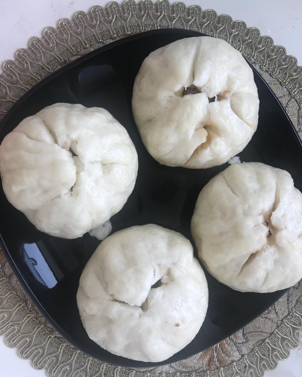 手工包子（肚脐包）