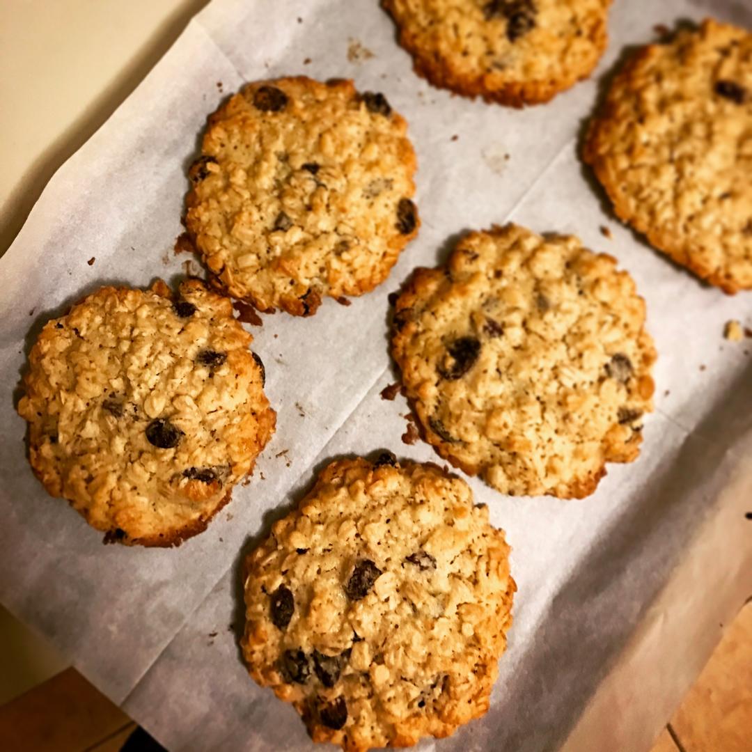 葡萄干麦片曲奇 Oats Cookies