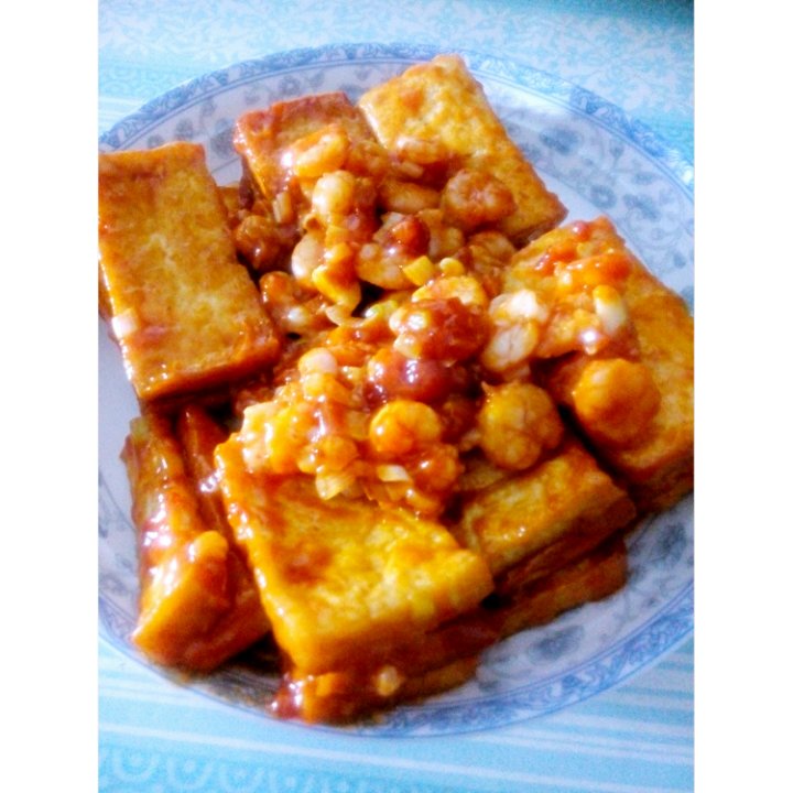 鲜虾番茄豆腐