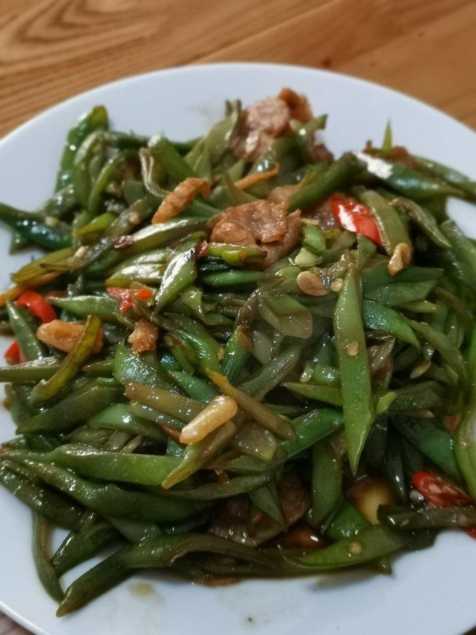 豆角丝炒肉