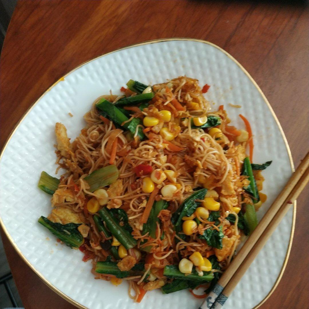 🍜最简单最好吃的家常炒面