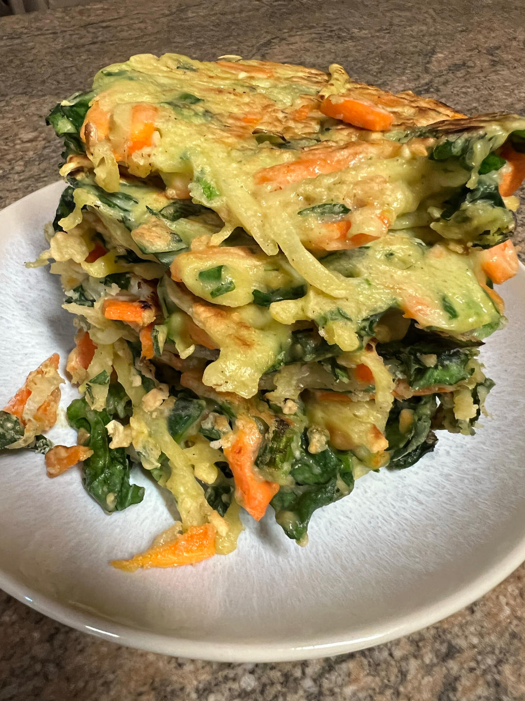 小吃糕点-蔬菜鸡蛋饼