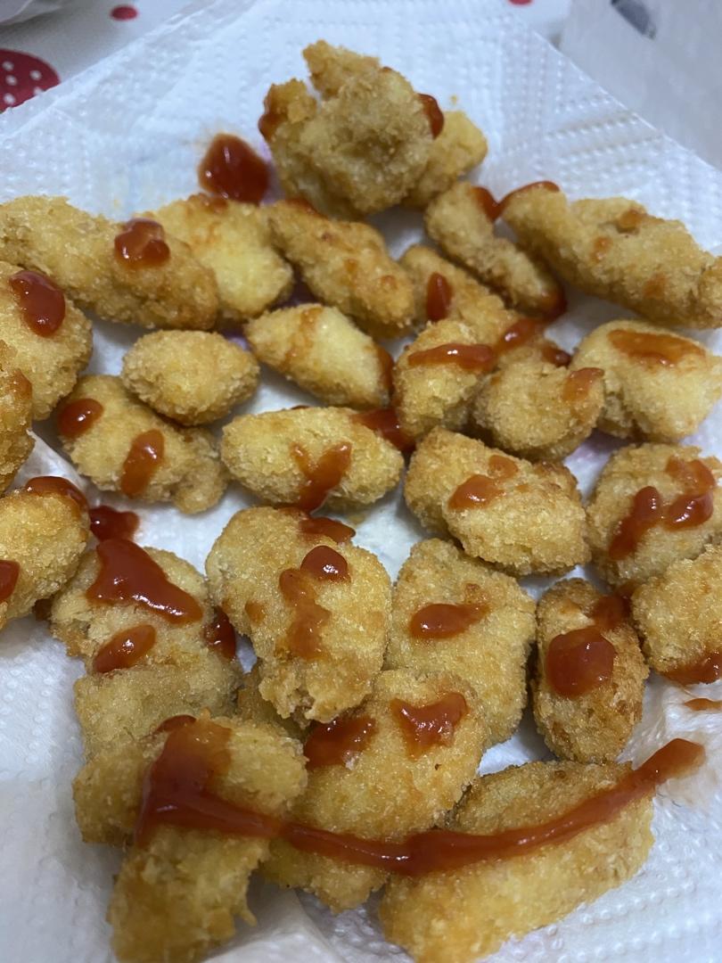 自制酥脆鸡米花