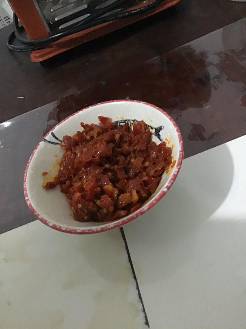 美味现吃红油剁椒酱
