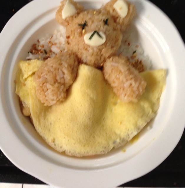熊宝宝咖喱鸡肉饭
