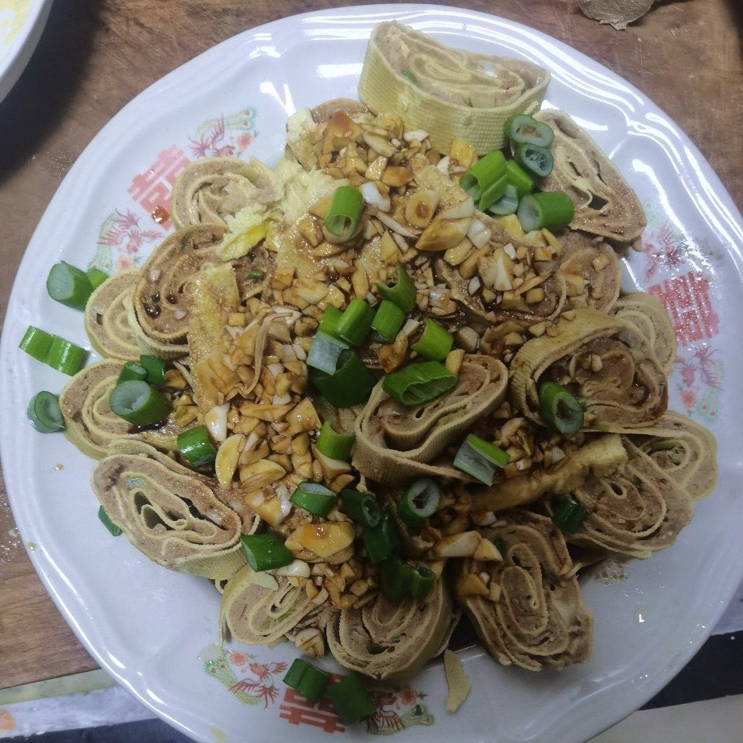 千张豆腐皮猪肉卷