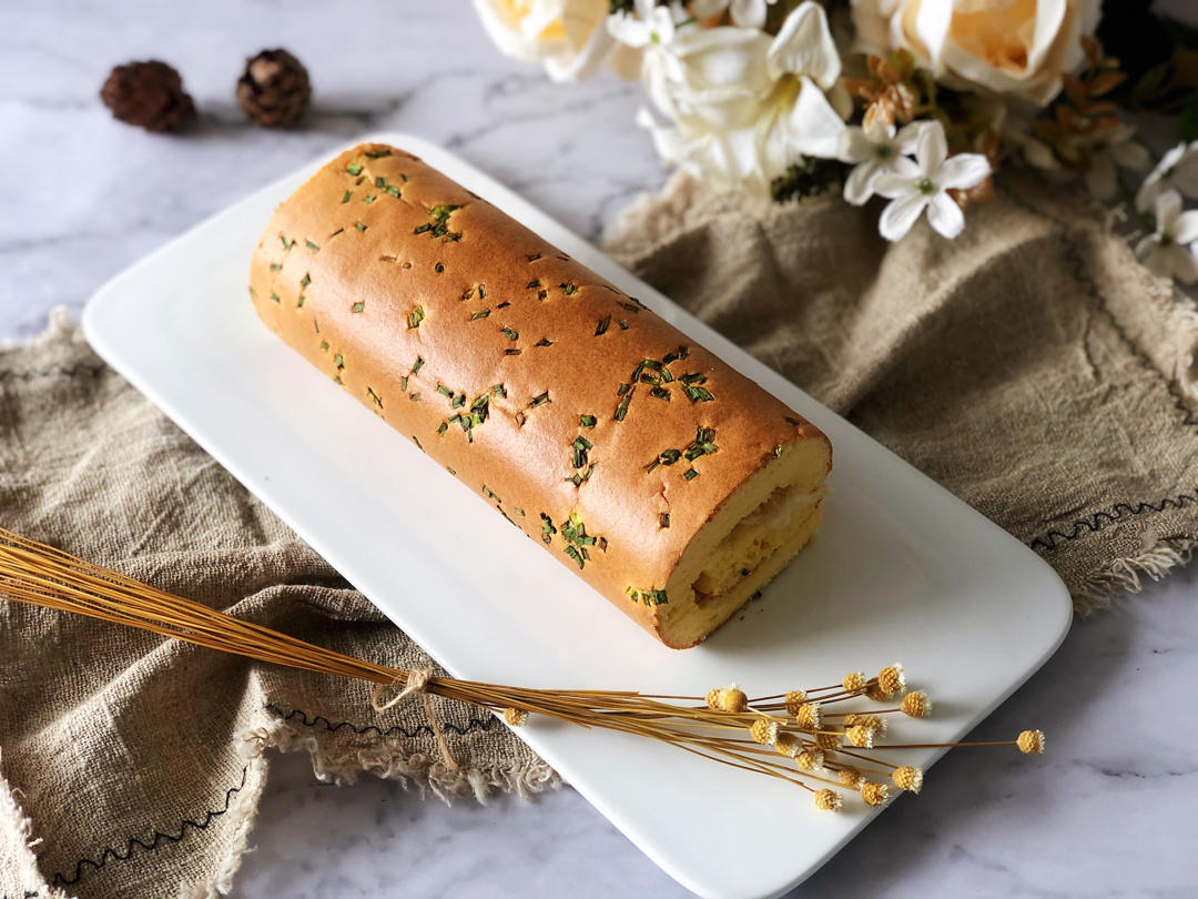 完美口感的日式火腿肉松蛋糕片