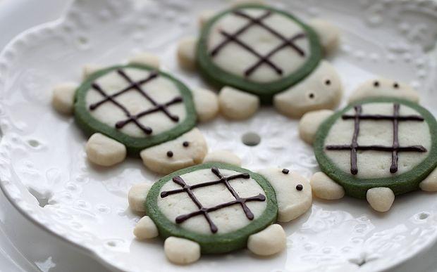 36个步骤图做超喜感的乌龟饼干的做法