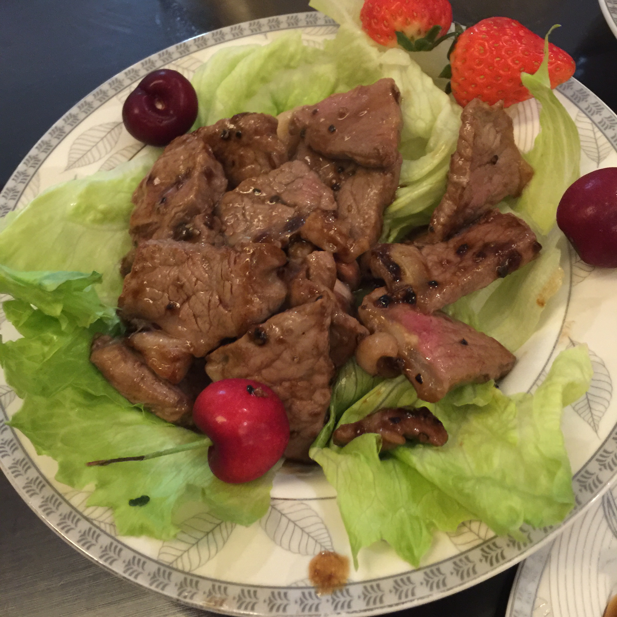 黑胡椒牛肉粒