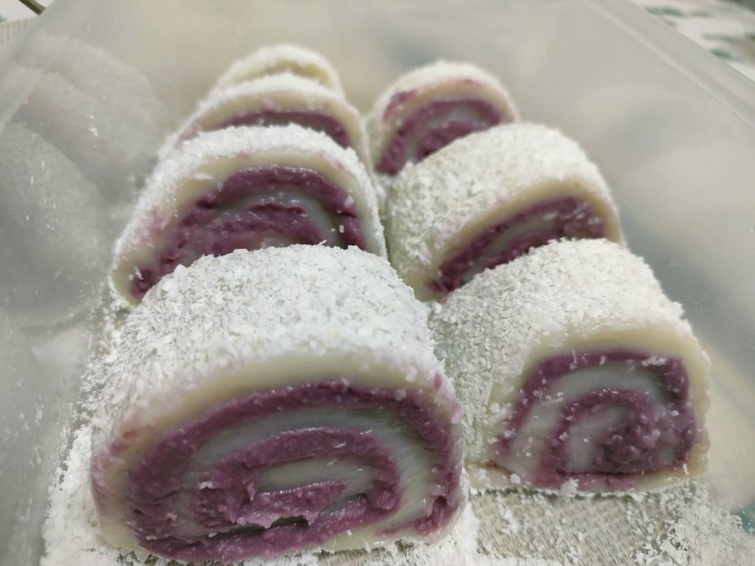 紫薯糯米卷（豆沙糯米卷）