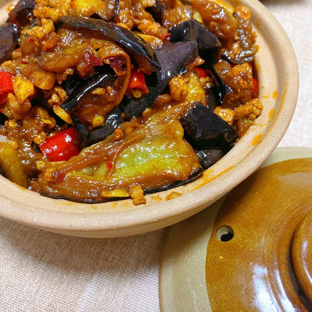 鱼香茄子煲