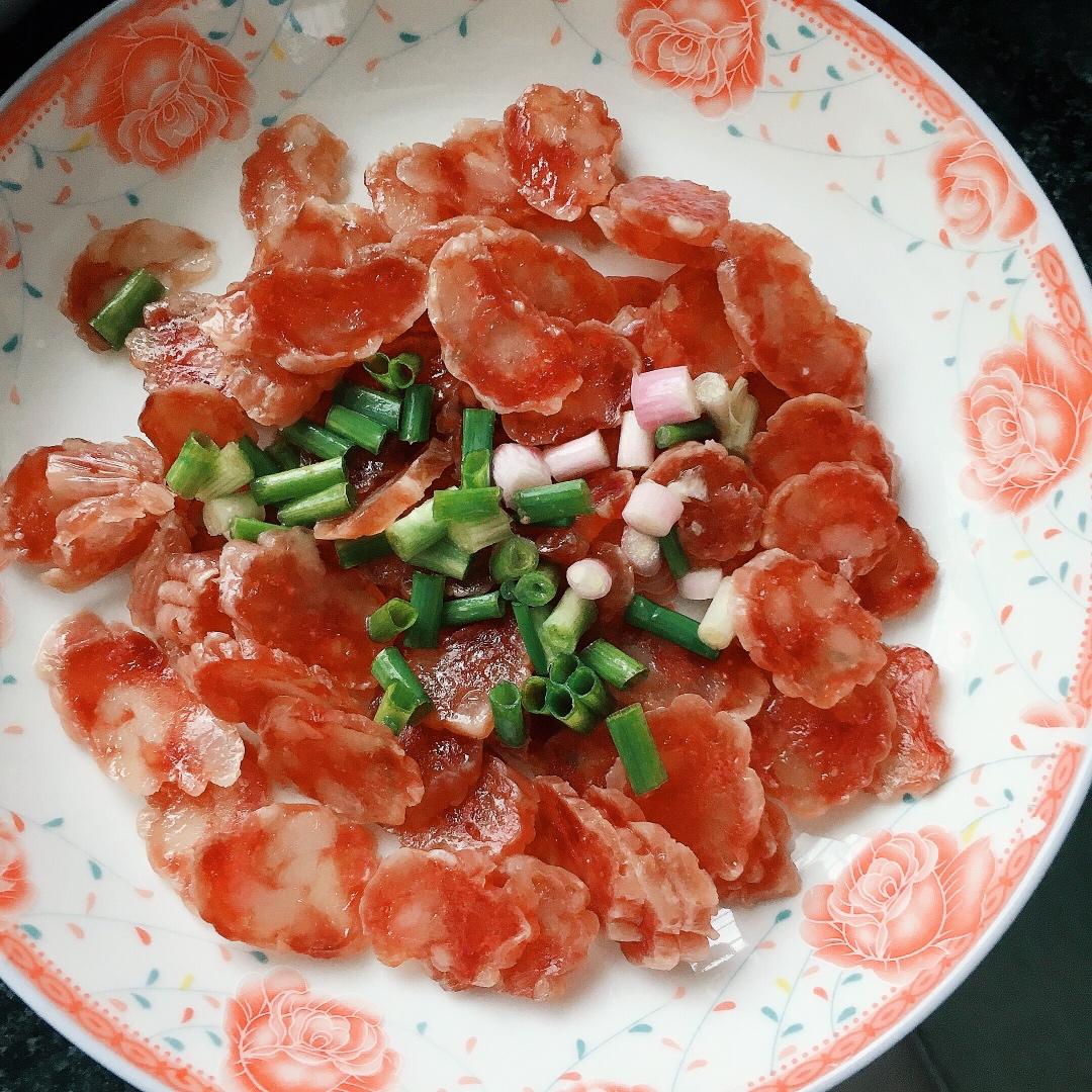 蒸腊肠