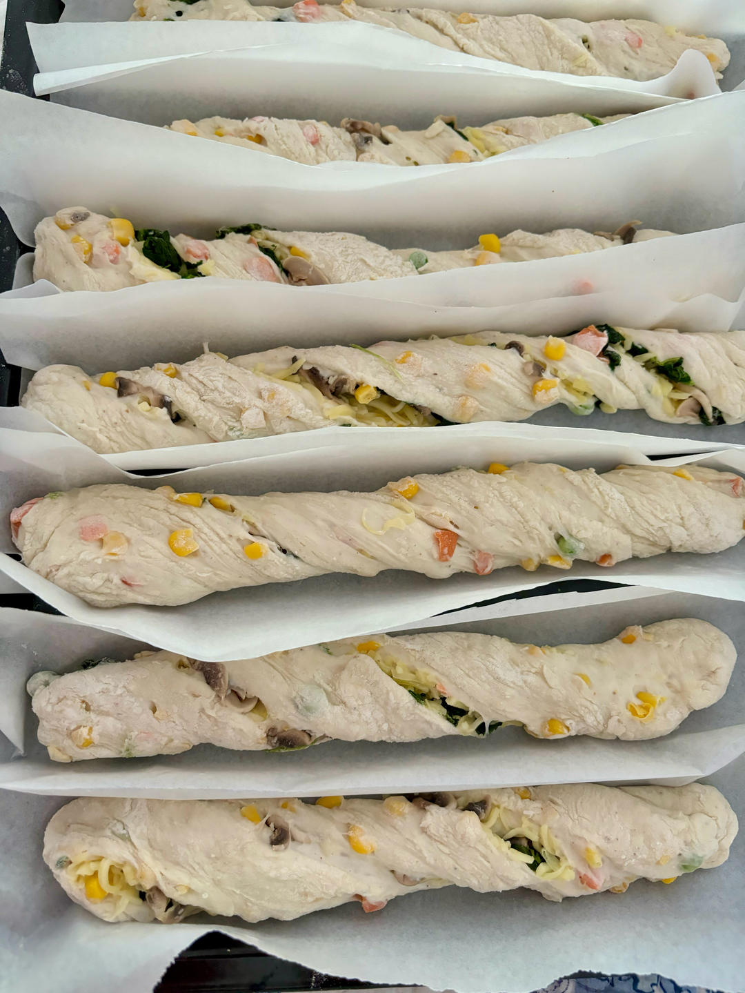 这个田园风味的扭扭棒恰巴塔也太适合我了，无糖低油素食面包