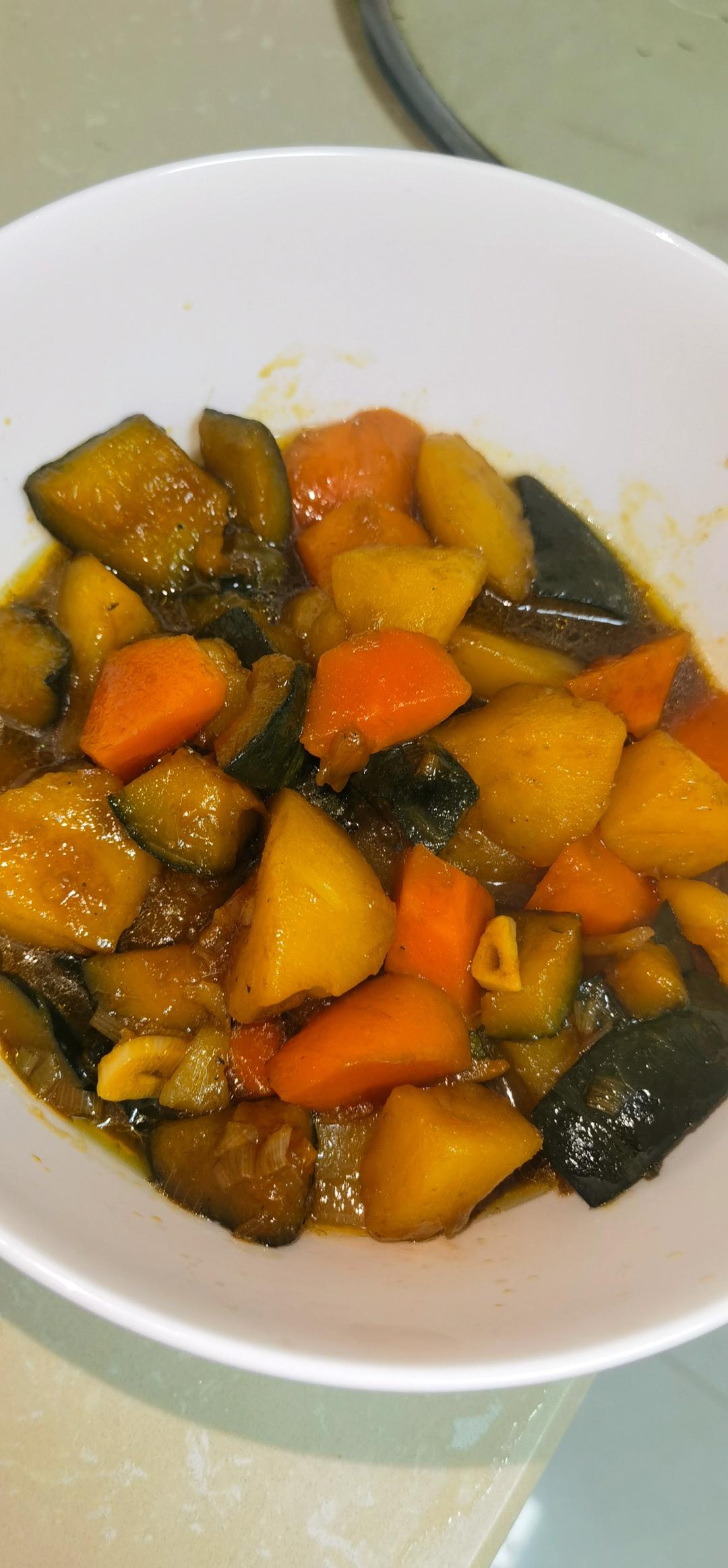 土豆炖南瓜