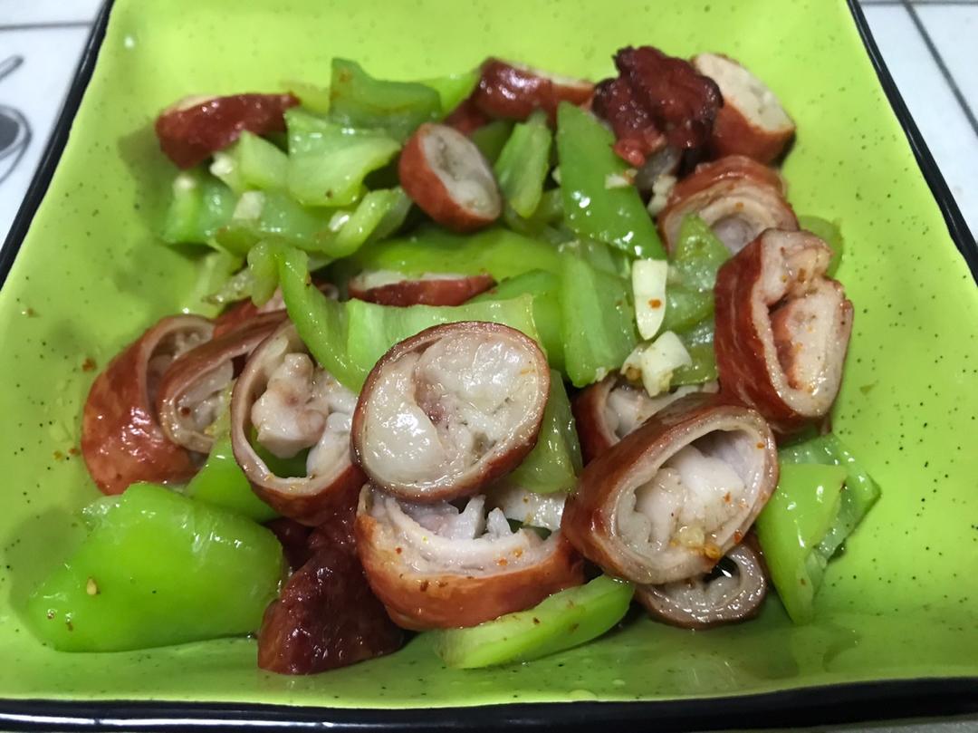 尖椒肥肠