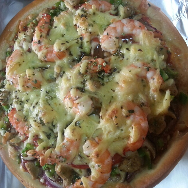 必胜客培根马苏里拉芝士披萨