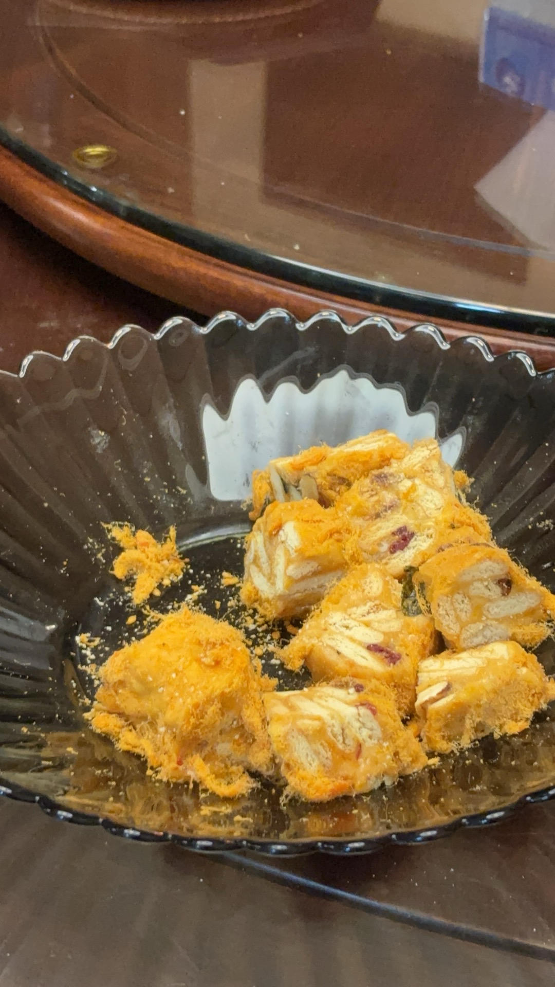 网红新口味‼️咸蛋黄肉松雪花酥