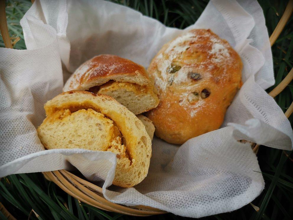 抹茶麻薯软欧包