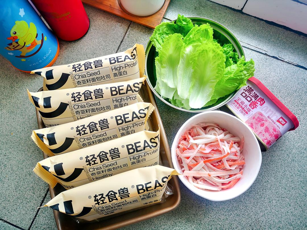 纯奶手撕吐司的做法 步骤1