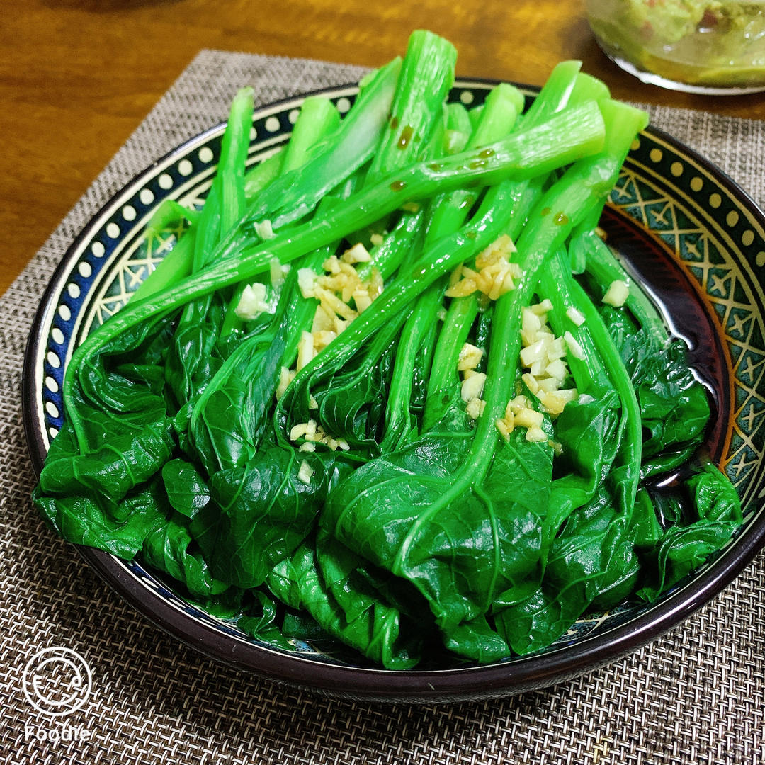 白灼芥蓝  经典快手菜