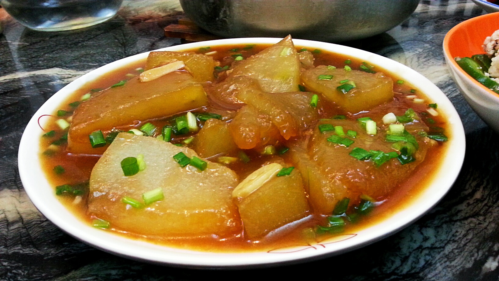 蚝油焖冬瓜
