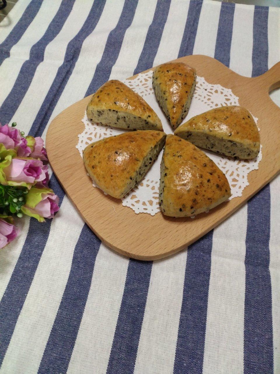 酵母版黑芝麻司康