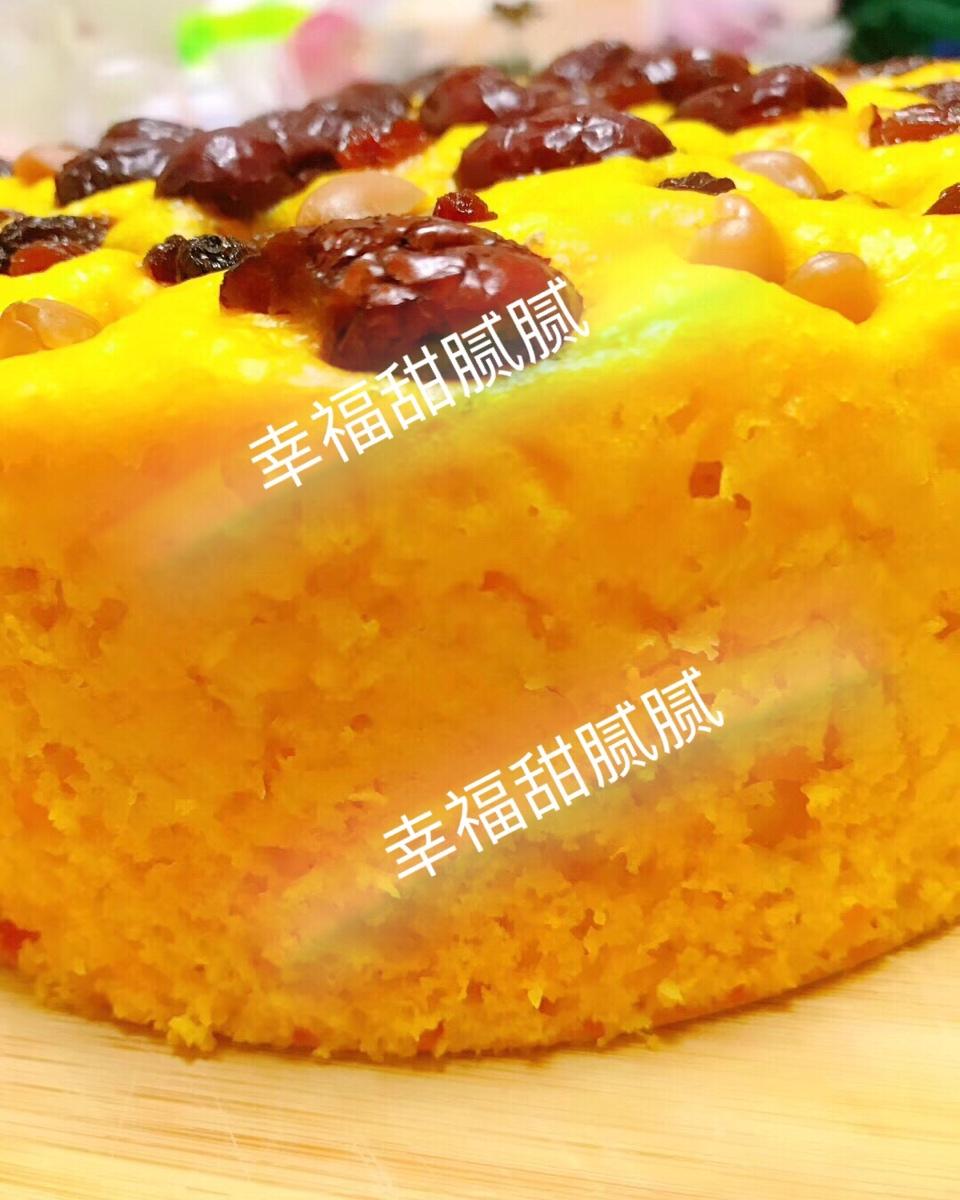 简单好吃健康无油蒸蛋糕1-2人份