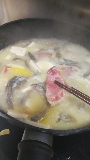 火腿泥鳅豆腐汤的做法 步骤3