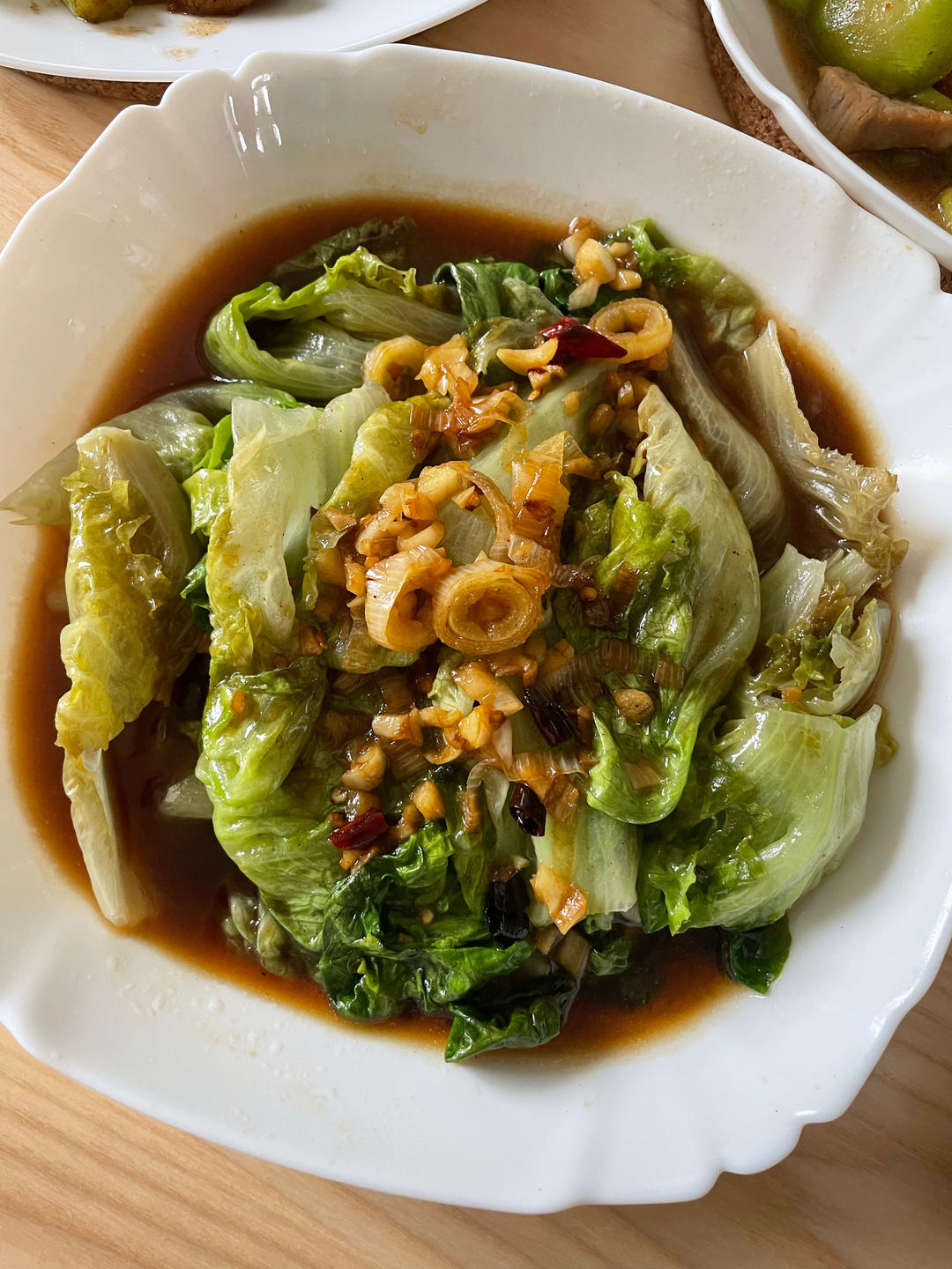蚝油生菜