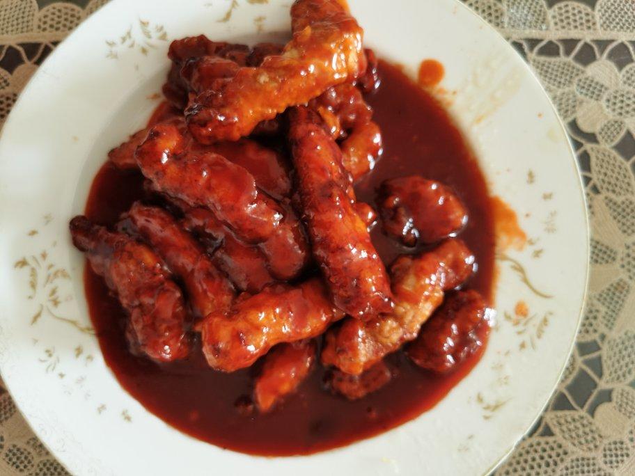 饭店里面糖醋里脊凭什么那么好吃，你看你也行
