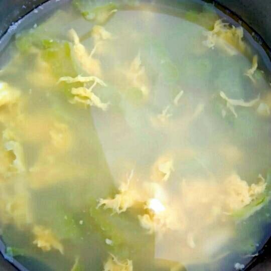 苦瓜鸡蛋汤的做法