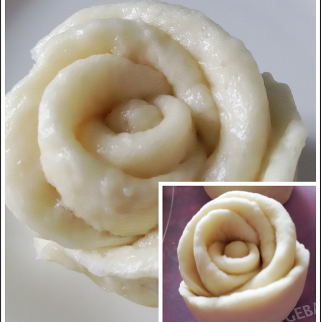 玫瑰花馒头