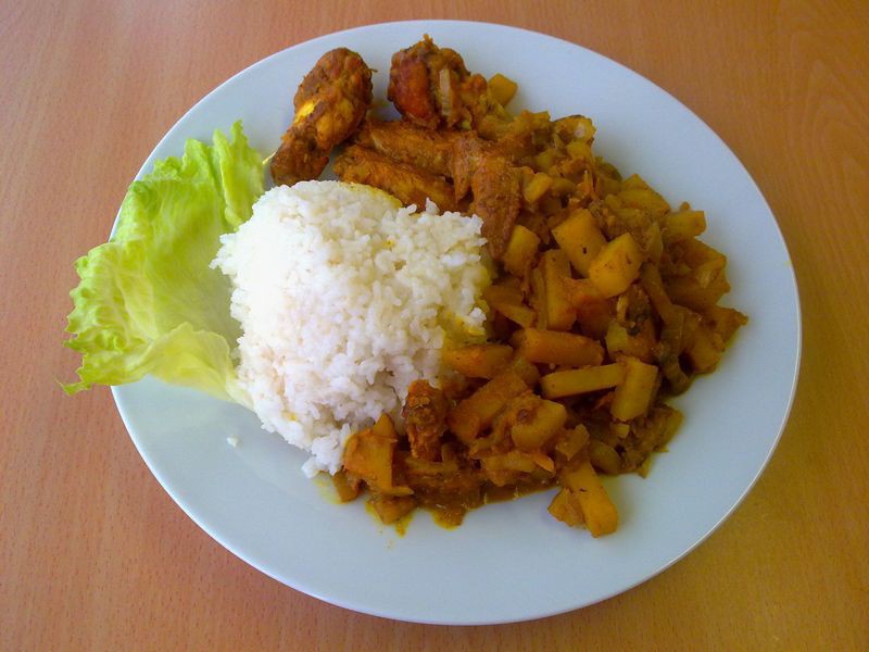 咖喱鸡饭