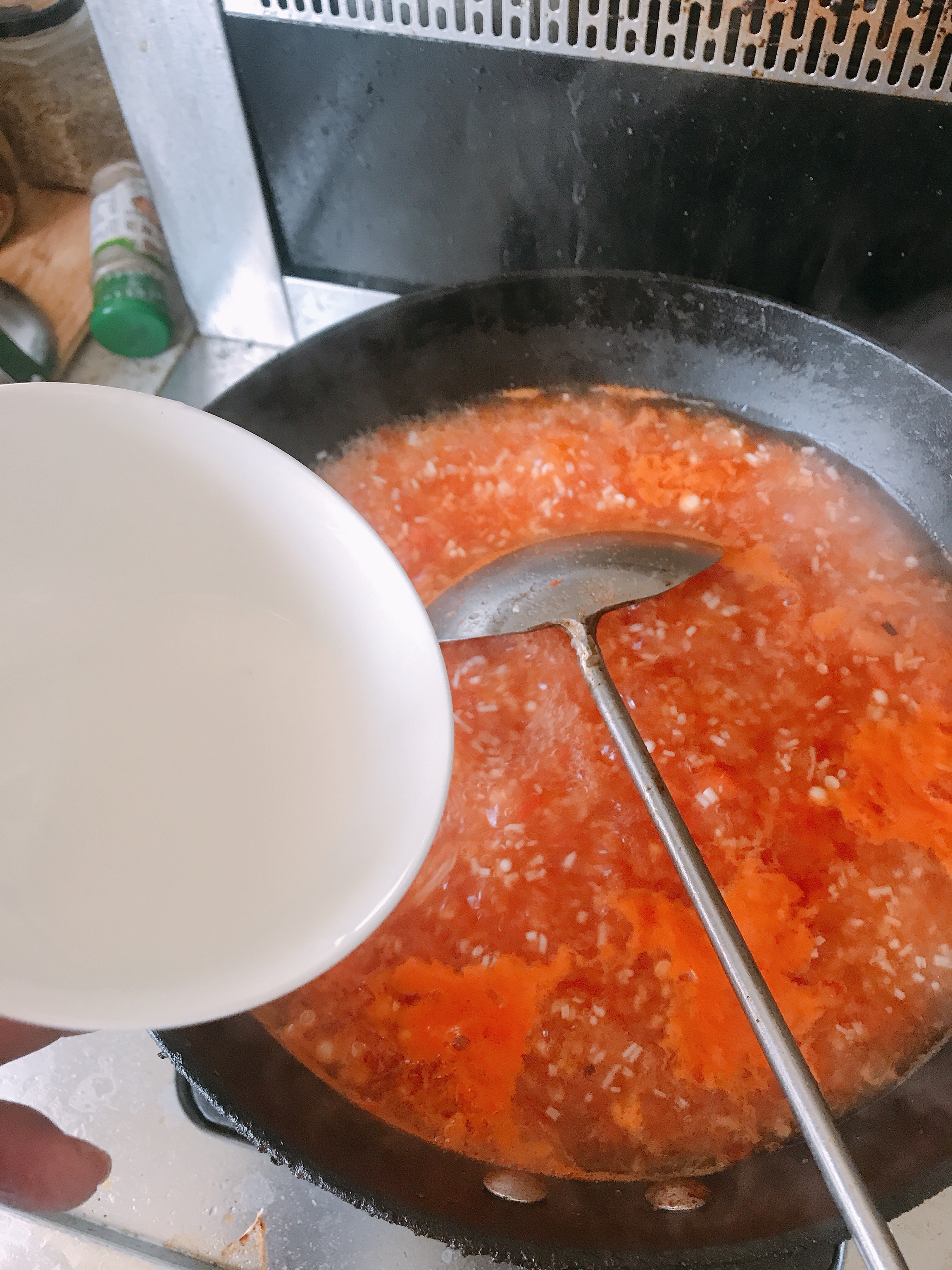 西柿金针汤的做法 步骤8