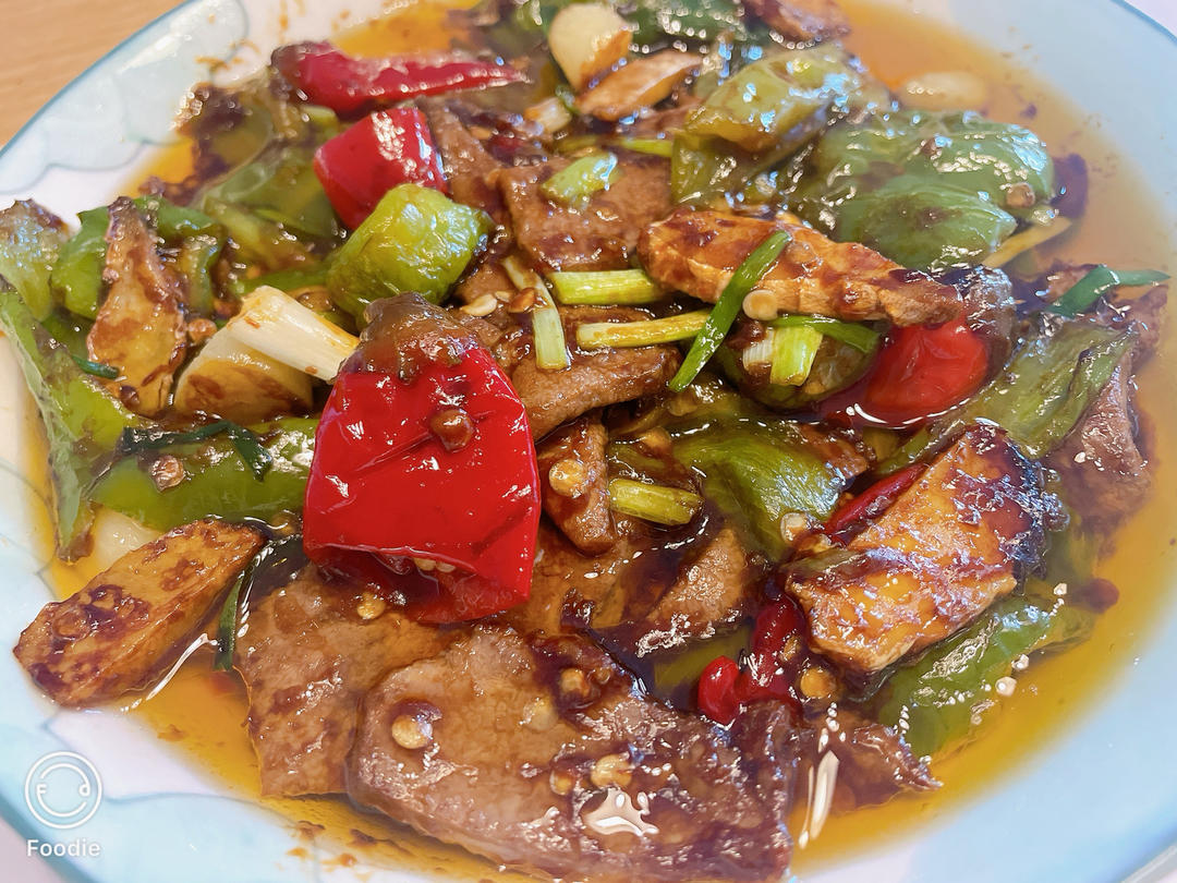 这样炒的猪肝鲜嫩入味，一点都不腥，特别好吃😋