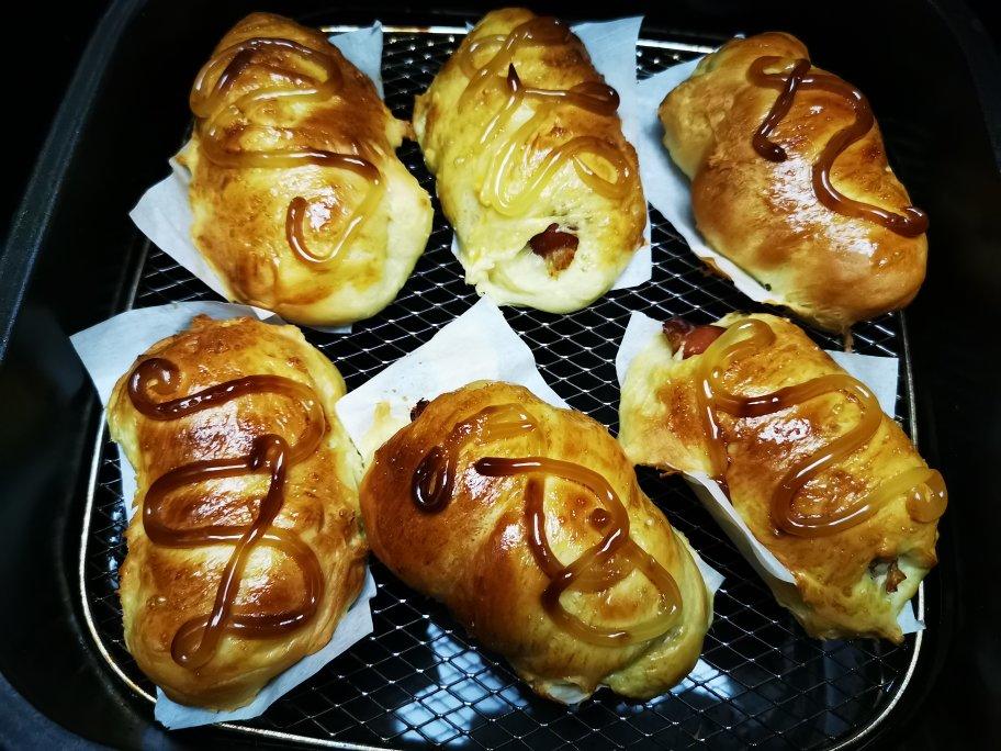 迷你肠仔包(手工揉面)