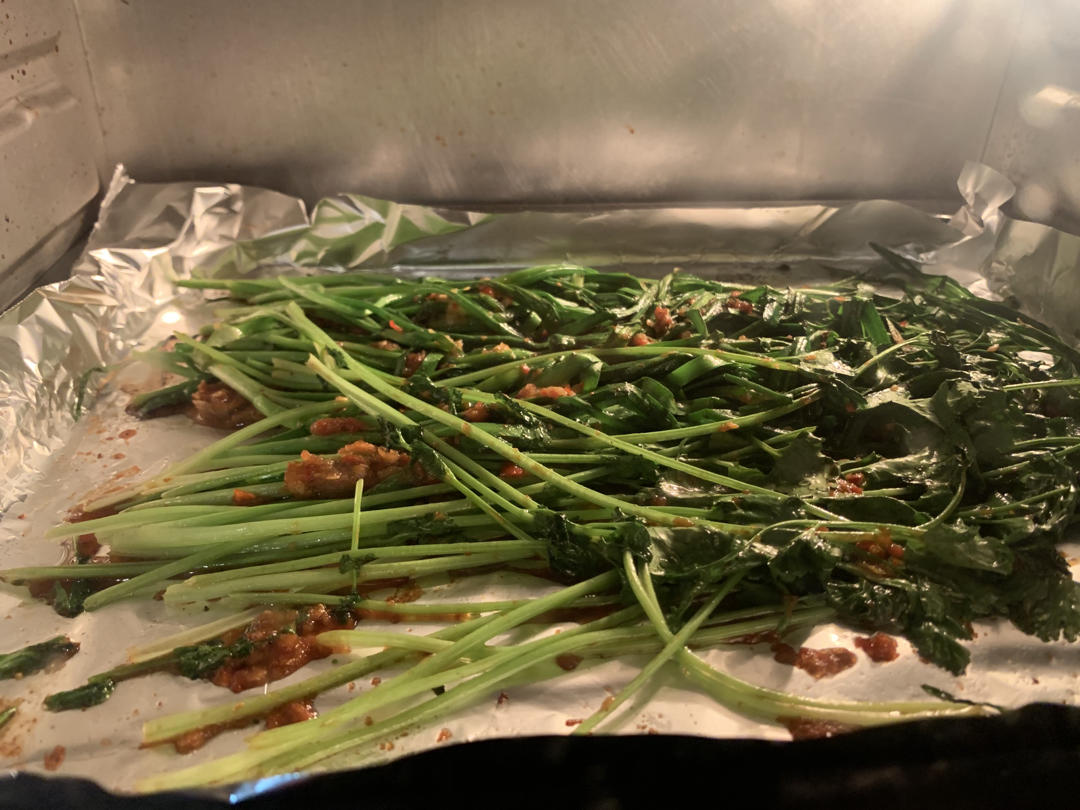 烤韭菜（烤箱版）