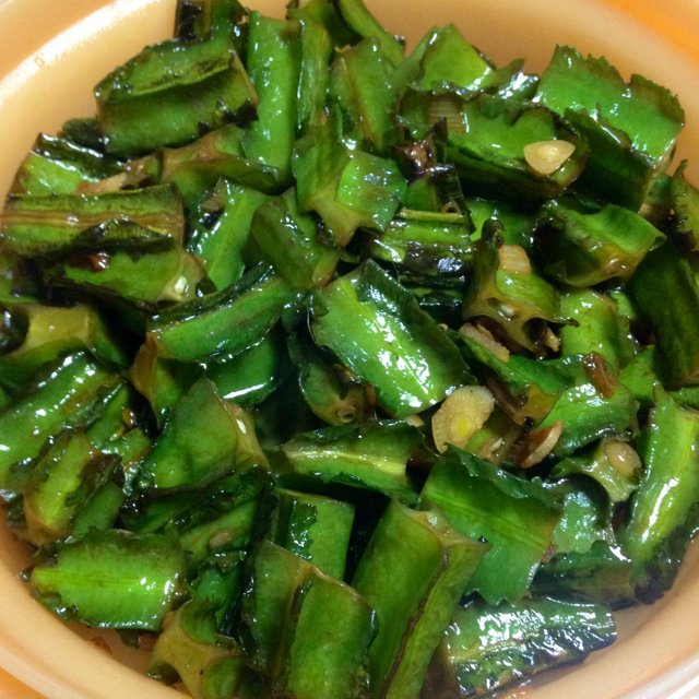 清炒龙豆