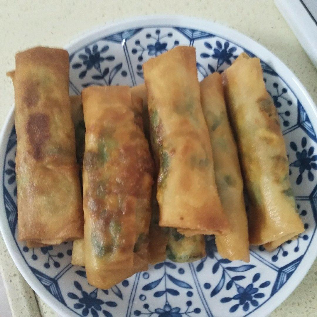 春卷皮～韭菜盒子